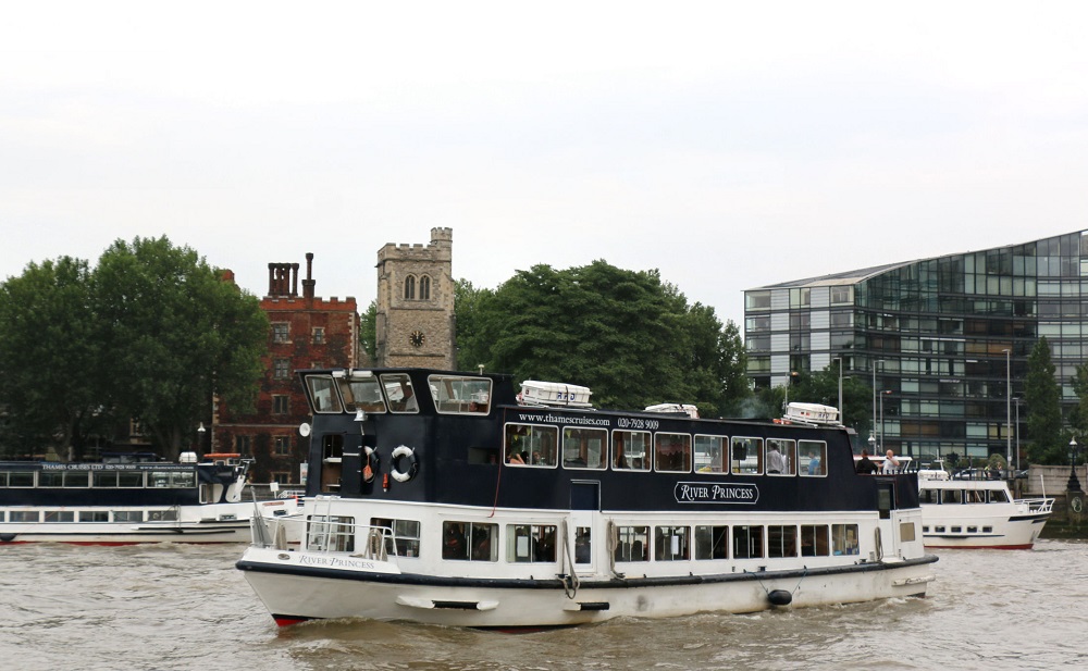 The River Princess from Thames Cruises