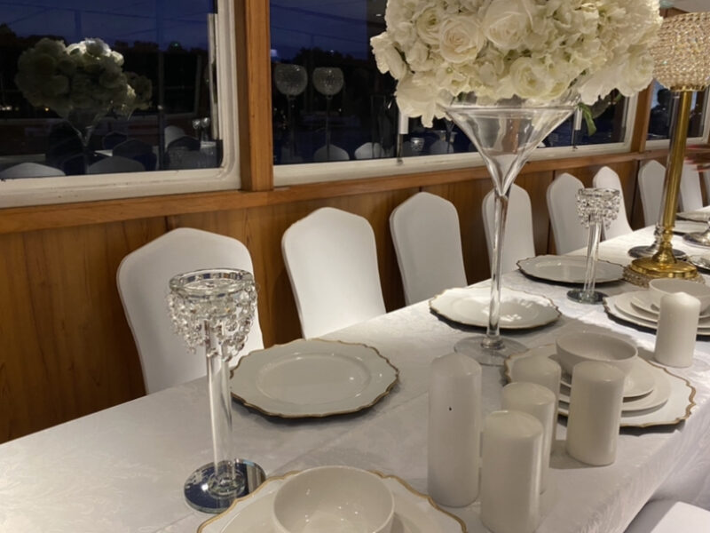 River Princess Dining Layout by Thames Cruises